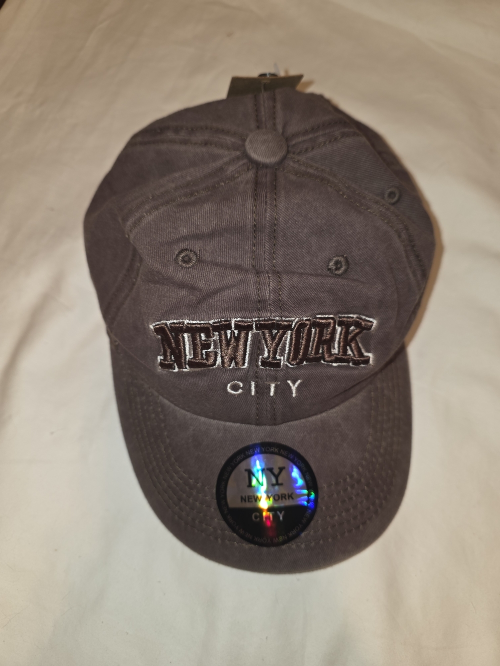New York City Baseball Cap - Dark Brown
